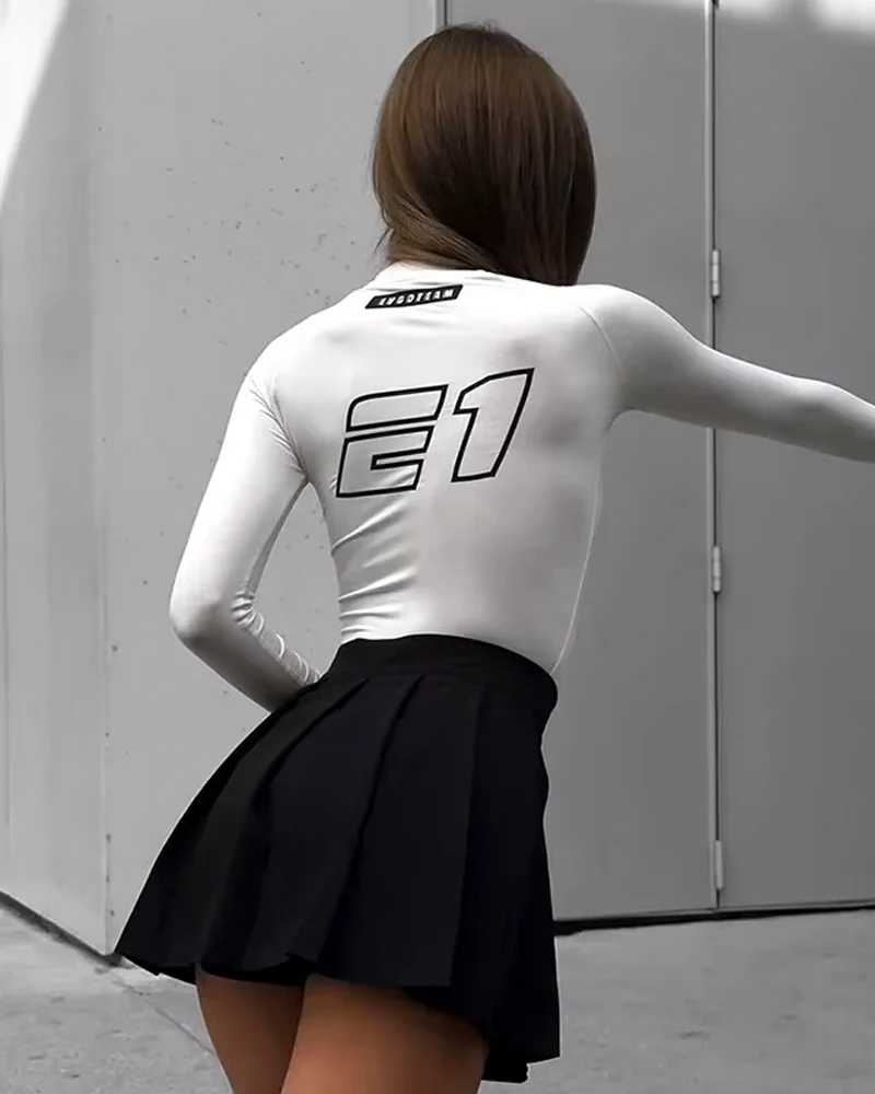 モータースポーツ クロップトップ - Y2K WEAR