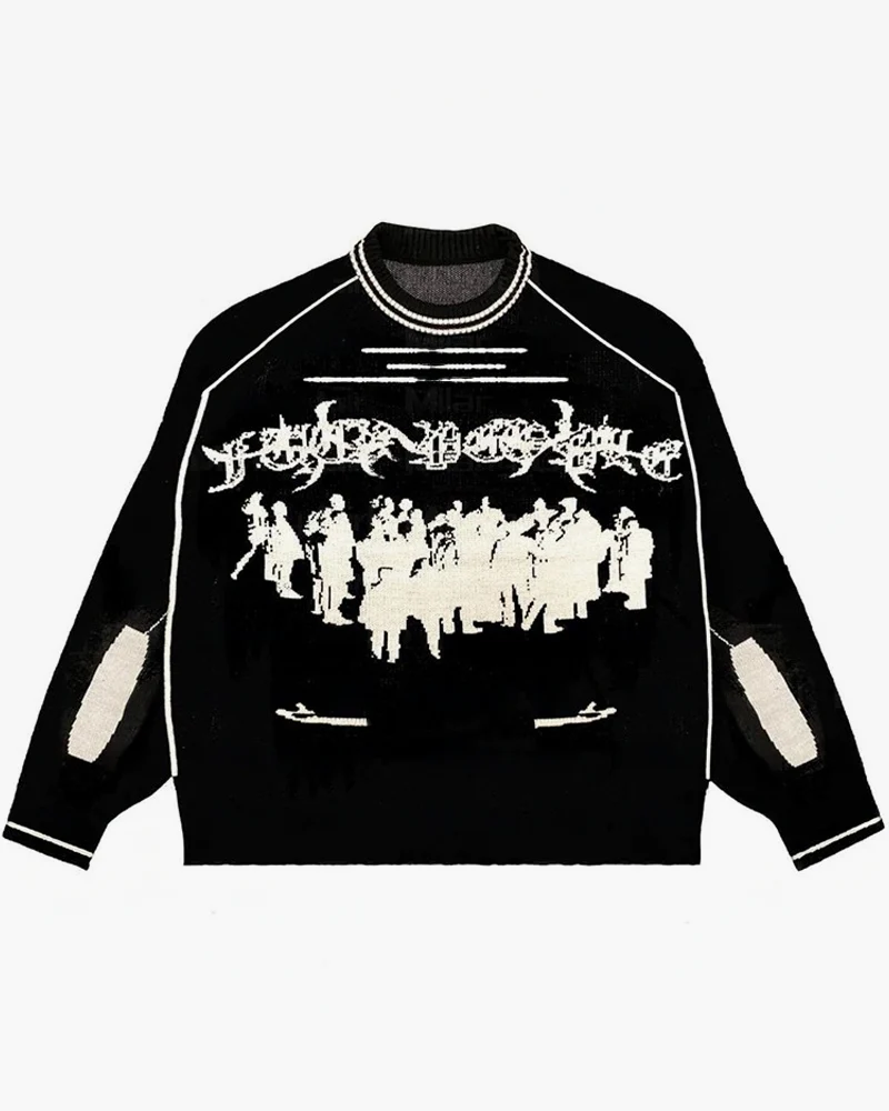 ストリートウェア ニットセーター - Y2K WEAR