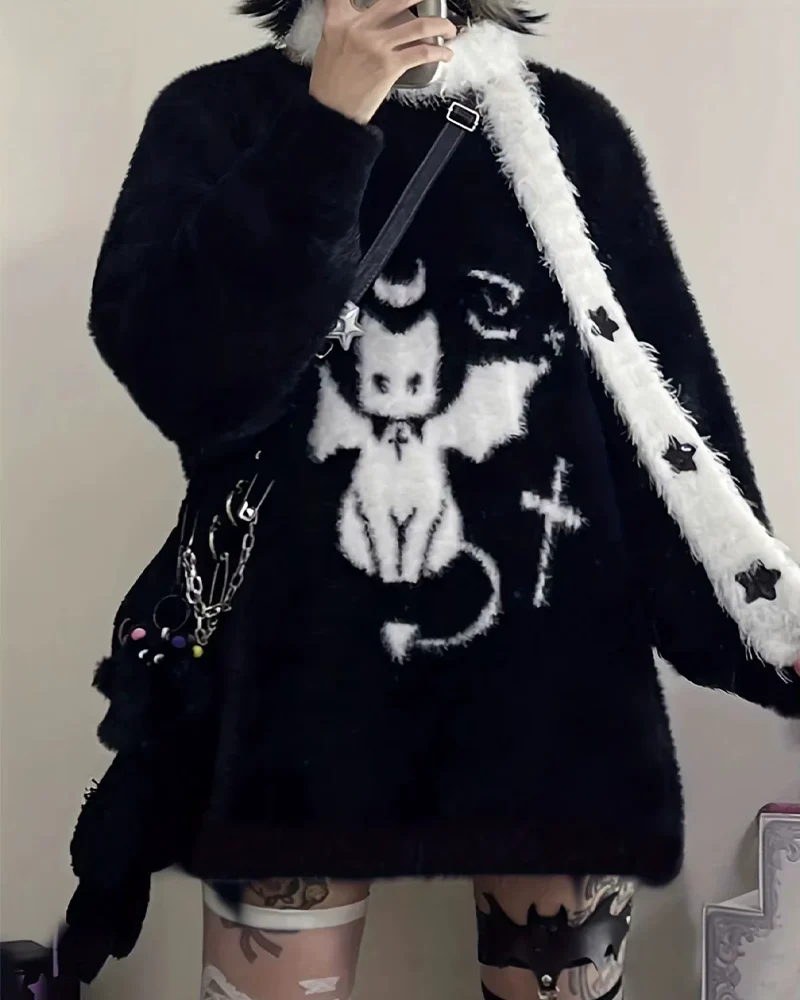 ゴス ニットセーター - Y2K WEAR