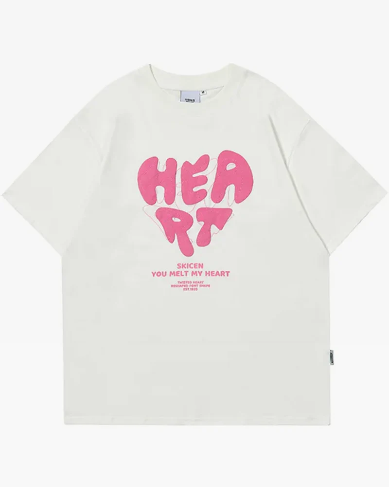 ハートTシャツ - Y2K WEAR