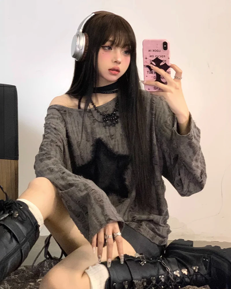 Y2Kオフザショルダートップス - Y2K WEAR