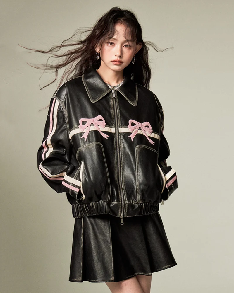 レザープリーツスカート - Y2K WEAR