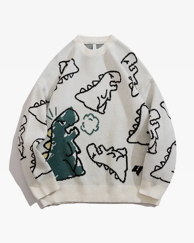 恐竜のセーター - Y2K WEAR