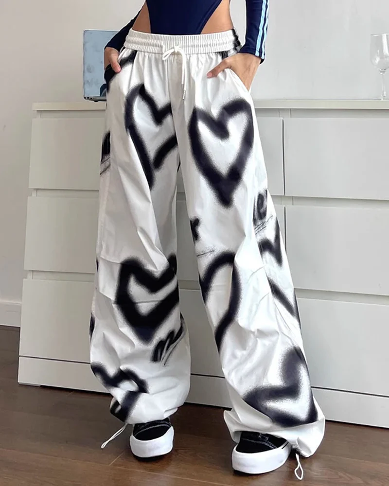 ハート スウェットパンツ - Y2K WEAR