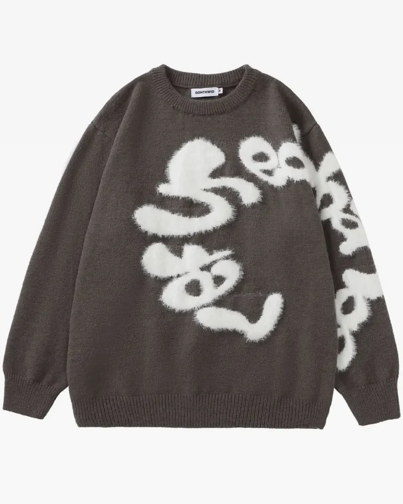 ニットセーター ストリートウェア - Y2K WEAR