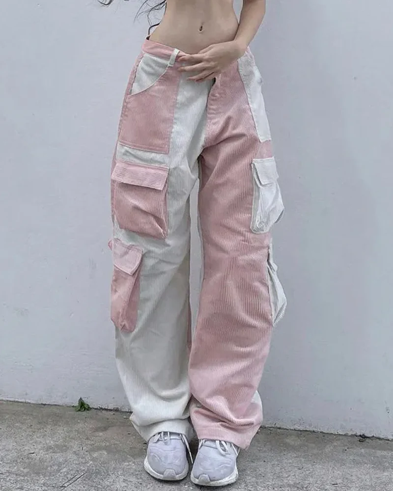 コーデュロイカーゴパンツ レディース - Y2K WEAR