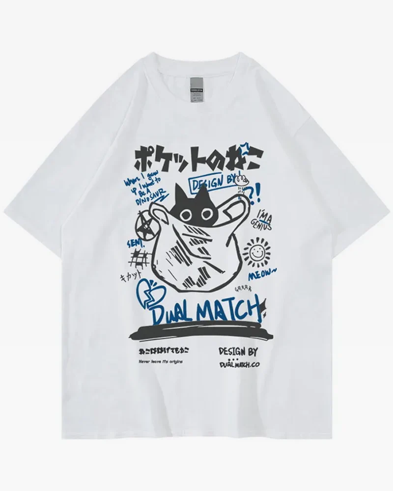 ジャパニーズキャットシャツ - Y2K WEAR