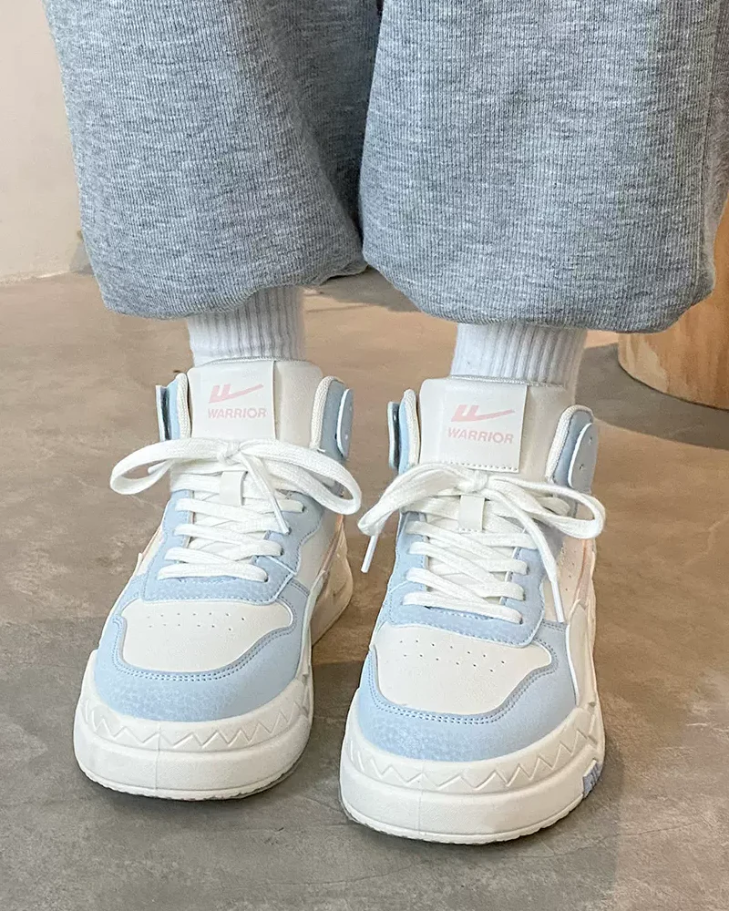 ヴィンテージハイトップスニーカー レディース - Y2K WEAR