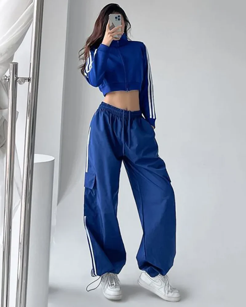 ストライプドスウェットパンツ - Y2K WEAR