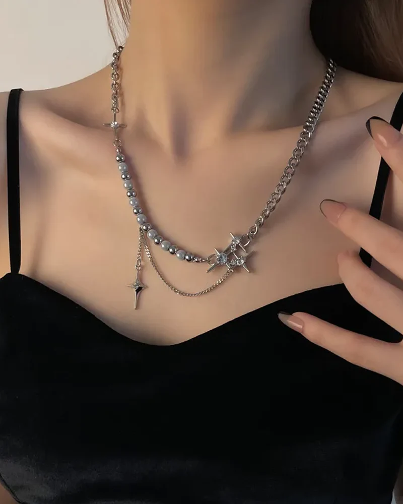 Y2Kビーズネックレス - Y2K WEAR