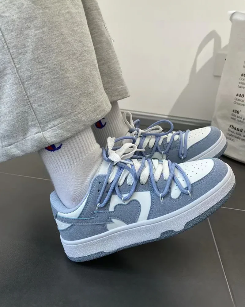 ダンク ハート スニーカーズ - Y2K WEAR