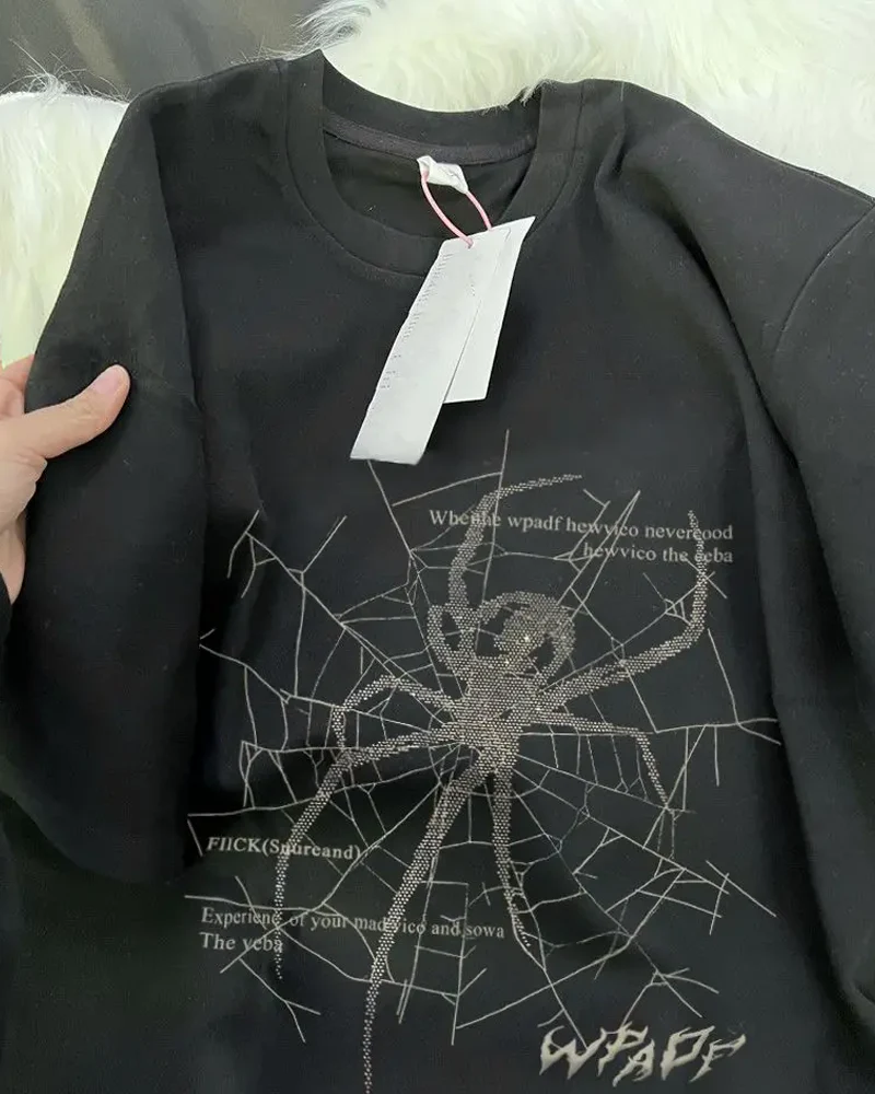 スパイダーTシャツ - Y2K WEAR