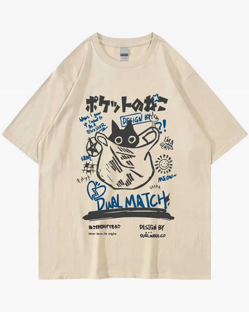 ジャパニーズキャットシャツ - Y2K WEAR