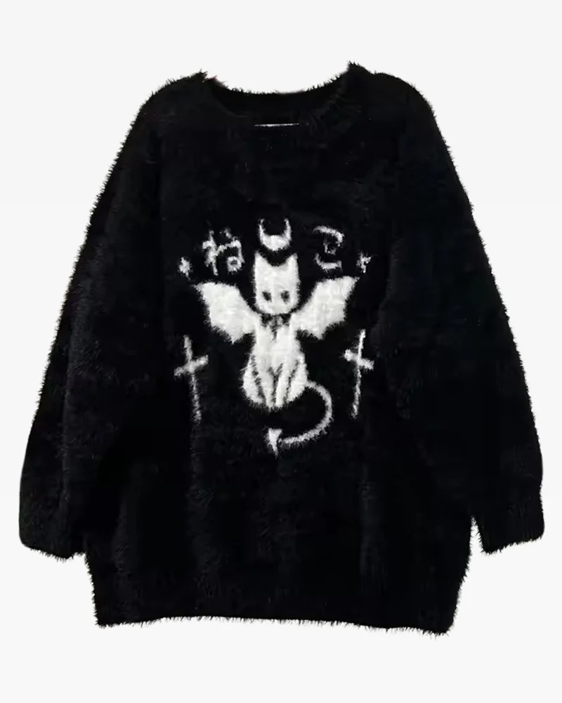 ゴス ニットセーター - Y2K WEAR