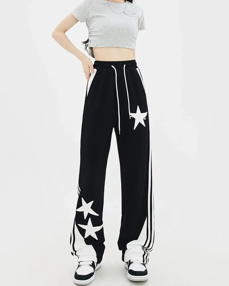 スター柄スウェットパンツ - Y2K WEAR