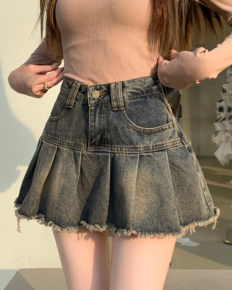 Y2Kデニムミニスカート - Y2K WEAR