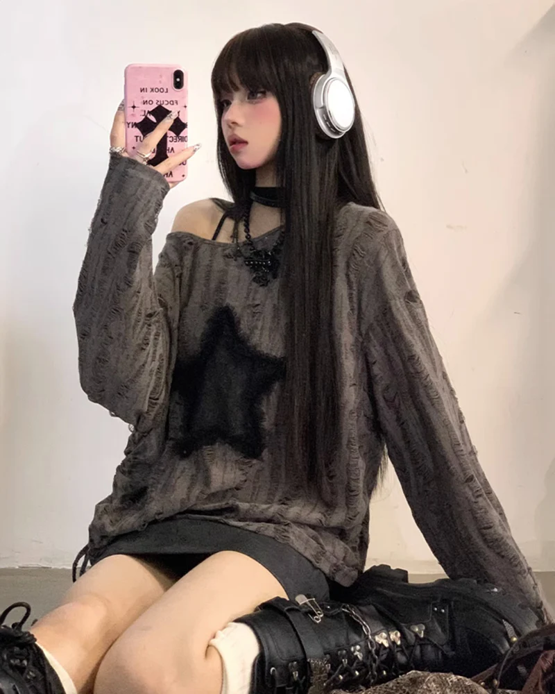Y2Kオフザショルダートップス - Y2K WEAR