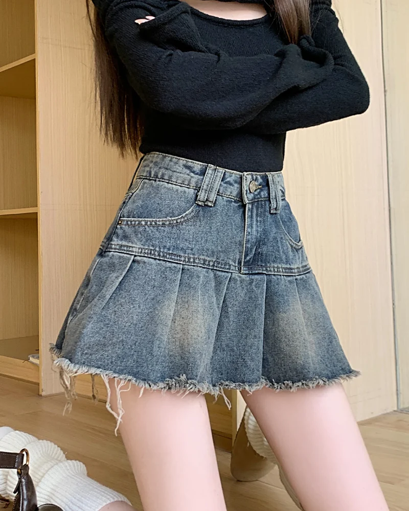 Y2Kデニムミニスカート - Y2K WEAR