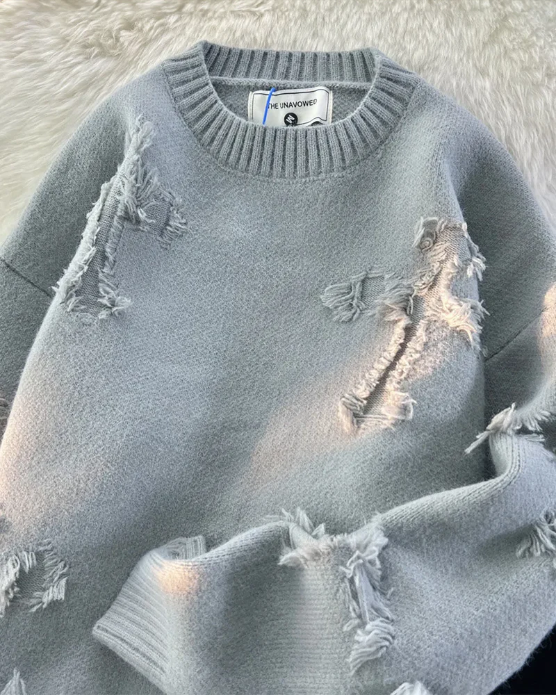 クロスニットセーター - Y2K WEAR