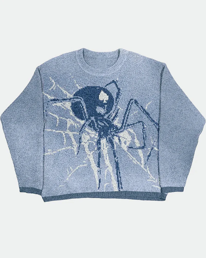 スパイダーニットセーター - Y2K WEAR
