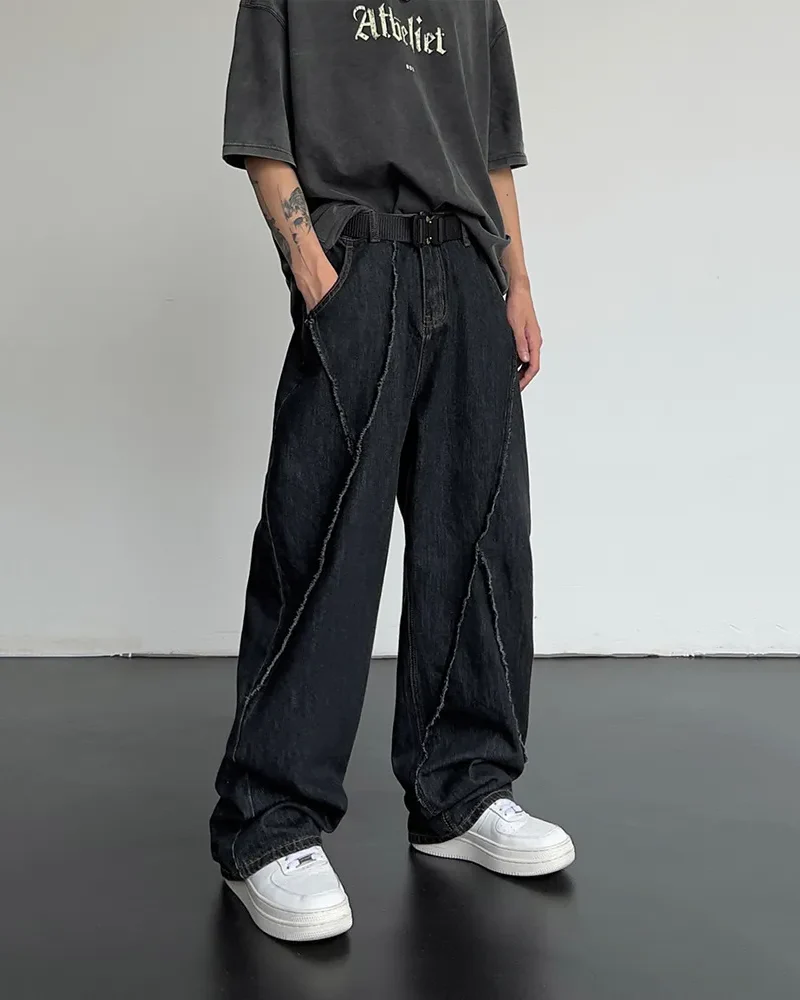 ブラックジーンズ バギー - Y2K WEAR